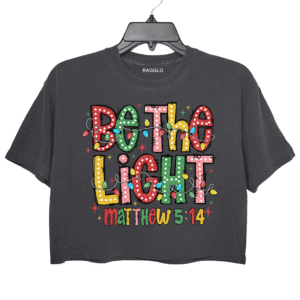 Be The Light Crop Top