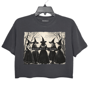 Girls Will Be Girls Witch Crop Top