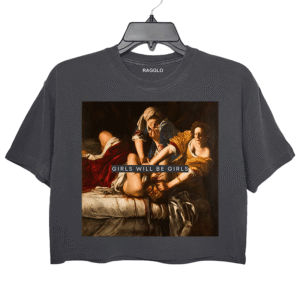 Judith Beheading Crop Top