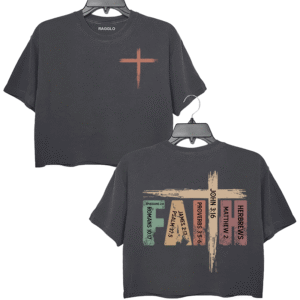 Faith & Verses Crop Top